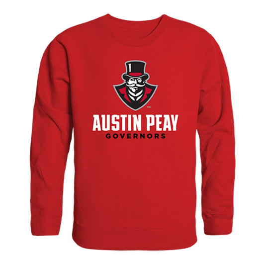 Austin Peay State University Governors Crewneck Pullover Sweatshirt Sweater Red-Campus-Wardrobe