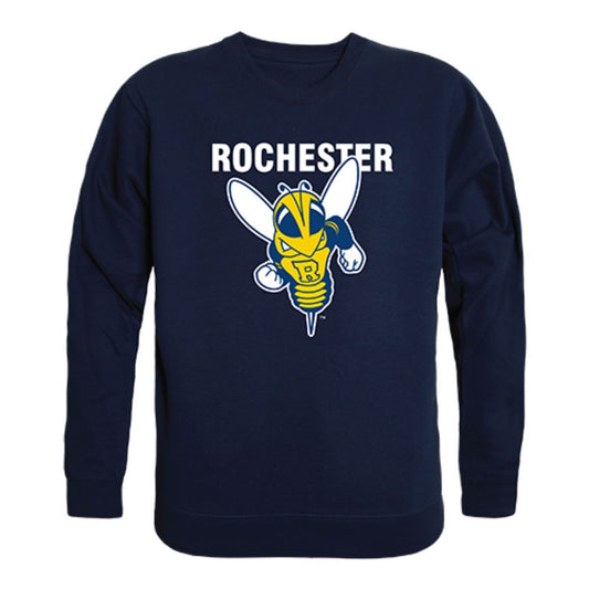 University of Rochester Yellowjackets Crewneck Pullover Sweatshirt Sweater Navy-Campus-Wardrobe