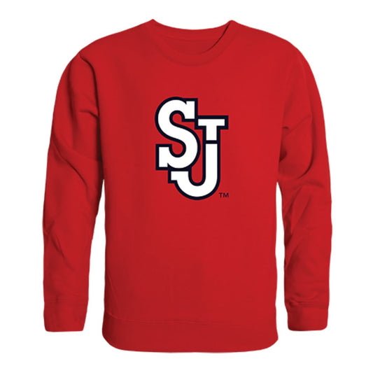St. John's University Red Storm Crewneck Pullover Sweatshirt Sweater Red-Campus-Wardrobe