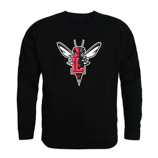Lynchburg College Hornets Crewneck Pullover Sweatshirt Sweater Black-Campus-Wardrobe