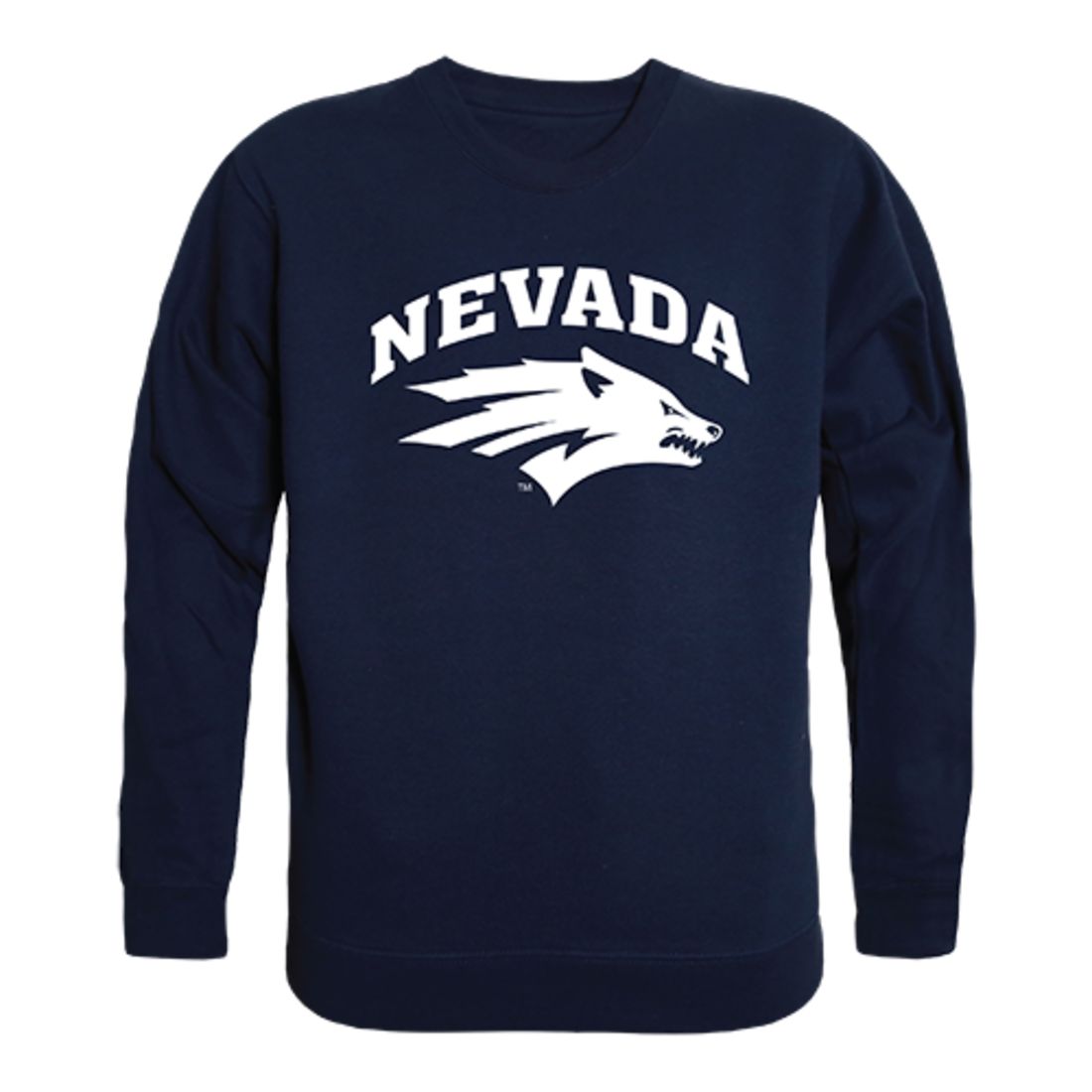 Montana State University Bobcats Crewneck Pullover Sweatshirt Sweater Navy-Campus-Wardrobe