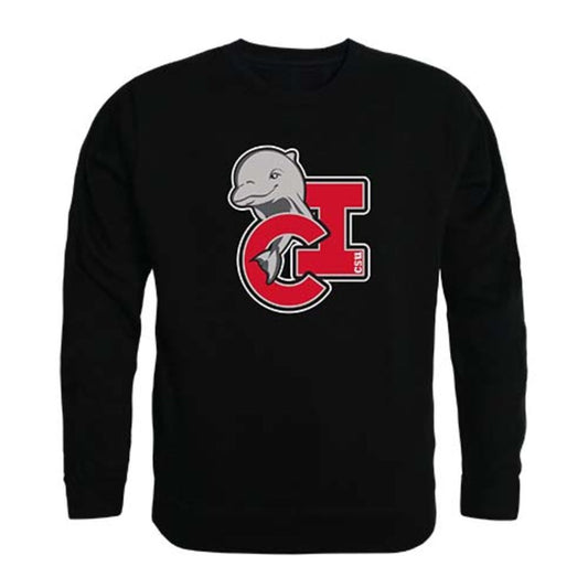 Cal State University Channel Islands The Dolphins Crewneck Pullover Sweatshirt Sweater Black-Campus-Wardrobe