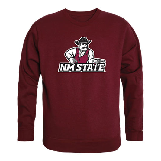 New Mexico State University Aggies Crewneck Pullover Sweatshirt Sweater Maroon-Campus-Wardrobe