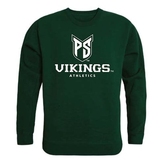 Portland State University Vikings Crewneck Pullover Sweatshirt Sweater Forest-Campus-Wardrobe