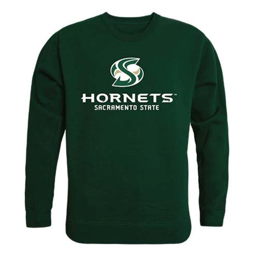 Sacramento State Hornets Crewneck Pullover Sweatshirt Sweater Forest-Campus-Wardrobe