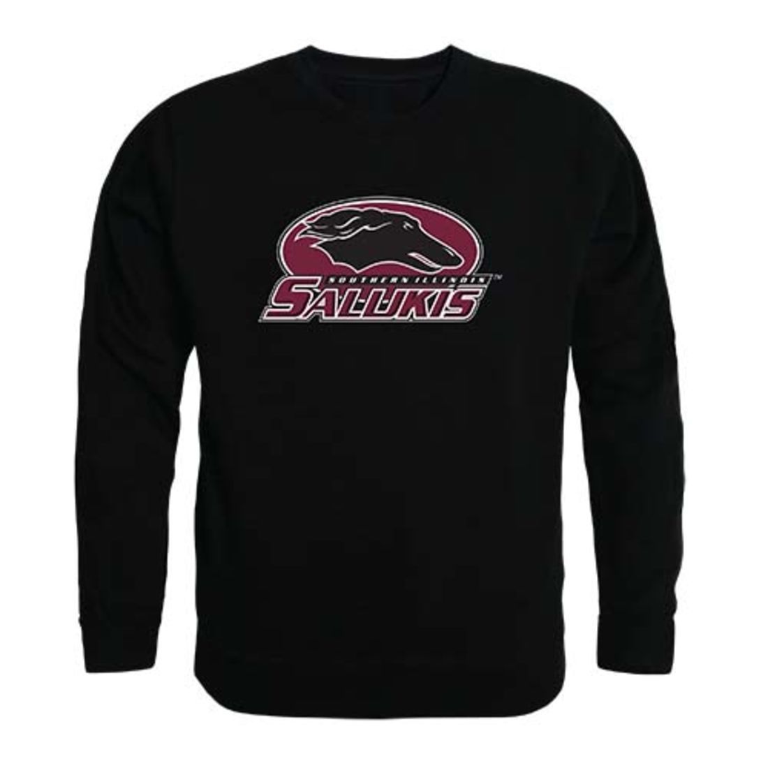 Santa Clara University Broncos Crewneck Pullover Sweatshirt Sweater Black-Campus-Wardrobe