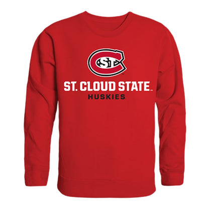 St. Cloud State University Huskies Crewneck Pullover Sweatshirt Sweater Red-Campus-Wardrobe