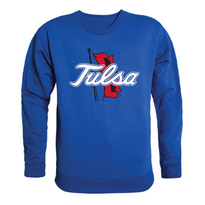 University of Tulsa Golden Hurricane Crewneck Pullover Sweatshirt Sweater Royal-Campus-Wardrobe