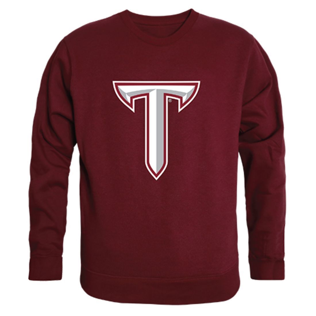 Troy University College Crewneck Pullover Sweatshirt-Campus-Wardrobe