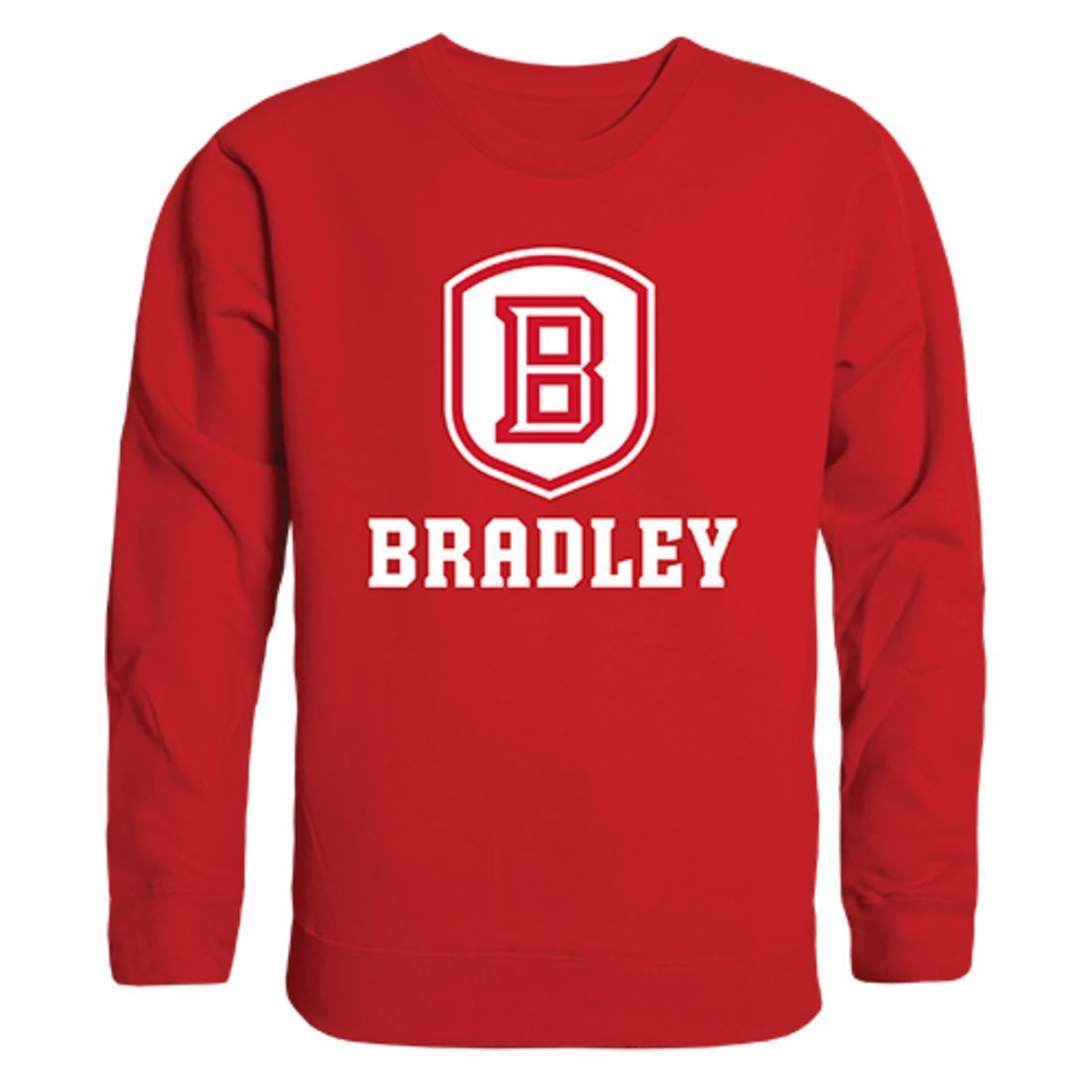 Bradley University College Crewneck Pullover Sweatshirt-Campus-Wardrobe