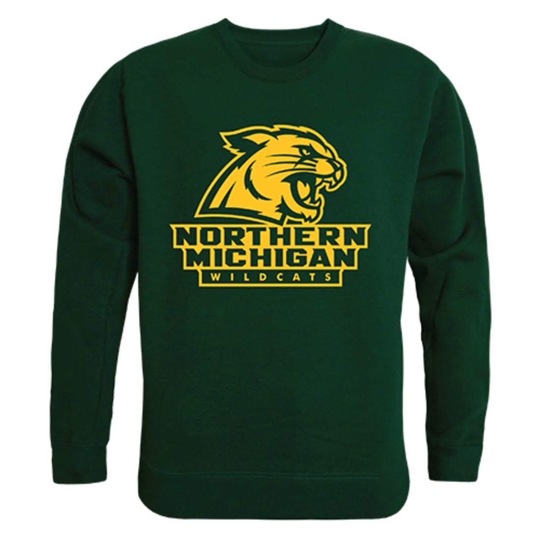 NMU Northern Michigan University College Crewneck Pullover Sweatshirt-Campus-Wardrobe