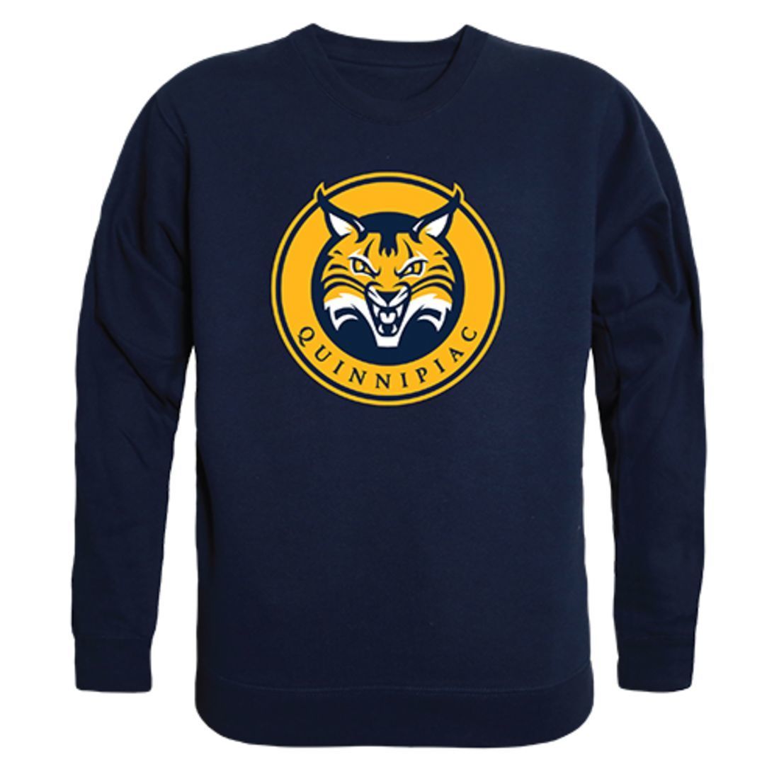 QU Quinnipiac University College Crewneck Pullover Sweatshirt-Campus-Wardrobe