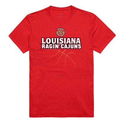 University of Louisiana UL Lafayette Ragin Cajuns Basketball T-Shirt Red-Campus-Wardrobe