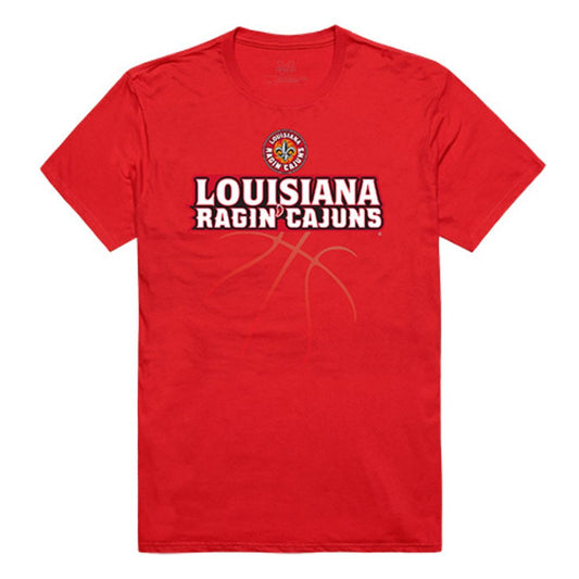 University of Louisiana UL Lafayette Ragin Cajuns Basketball T-Shirt Red-Campus-Wardrobe