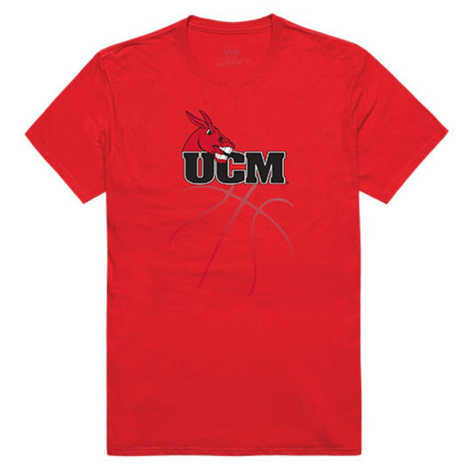 UCM University of Central Missouri Mules Basketball T-Shirt Red-Campus-Wardrobe