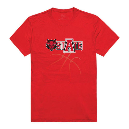 Arkansas A-State University Red Wolves Basketball T-Shirt Red-Campus-Wardrobe