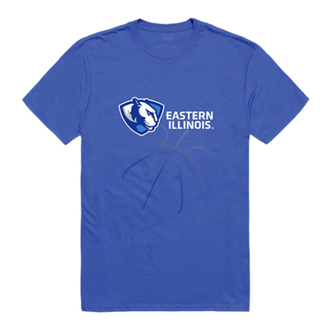 EIU Eastern Illinois University Panthers Basketball T-Shirt Royal-Campus-Wardrobe