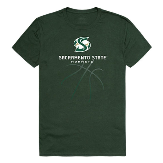 CSUS Sacramento State Hornets Basketball T-Shirt Forest-Campus-Wardrobe