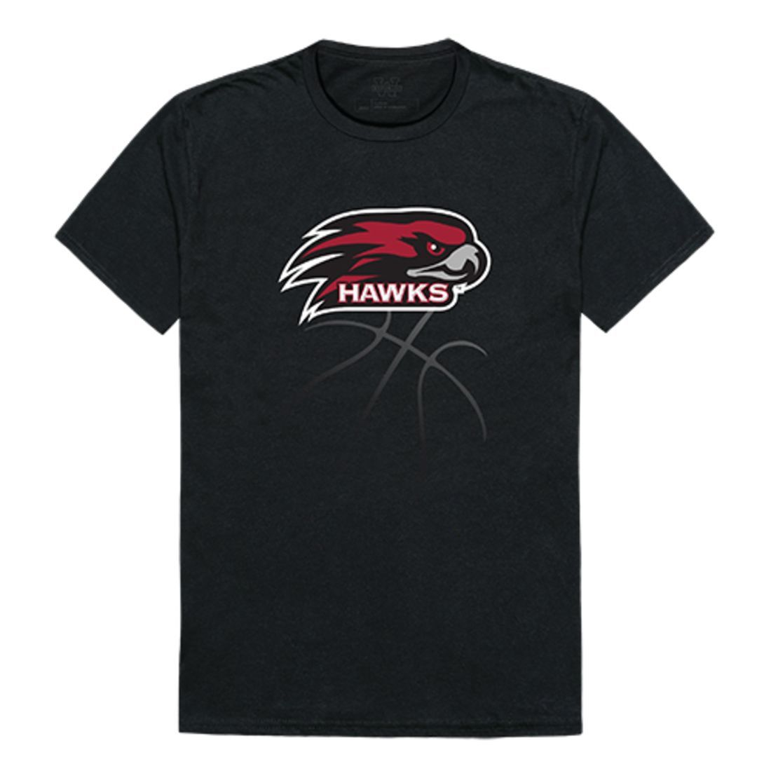 SJU Saint Joseph's University Hawks Basketball T-Shirt Black-Campus-Wardrobe
