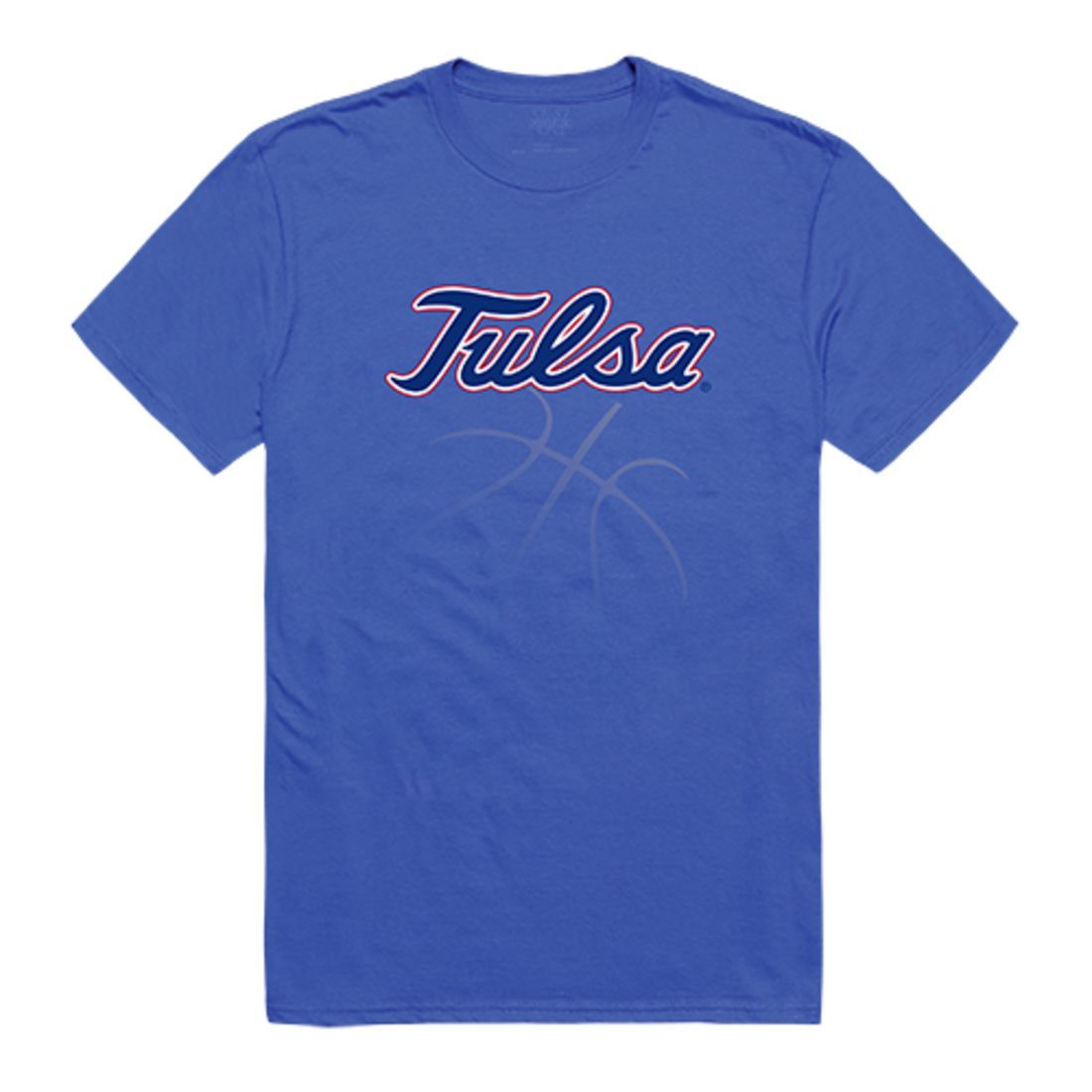 University of Tulsa Golden Hurricane Basketball T-Shirt Royal-Campus-Wardrobe