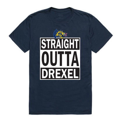 Drexel University Dragons Straight Outta T-Shirt Navy-Campus-Wardrobe
