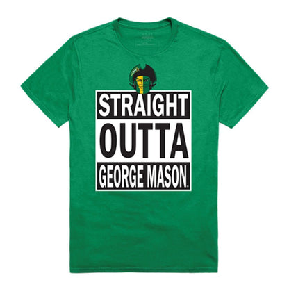 GMU George Mason University Patriots Straight Outta T-Shirt Kelly-Campus-Wardrobe