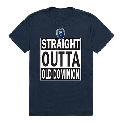 ODU Old Dominion University Monarchs Straight Outta T-Shirt Navy-Campus-Wardrobe
