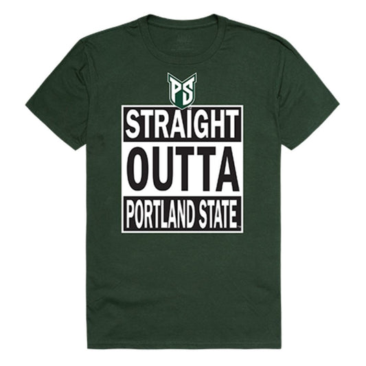 PSU Portland State University Vikings Straight Outta T-Shirt Forest-Campus-Wardrobe