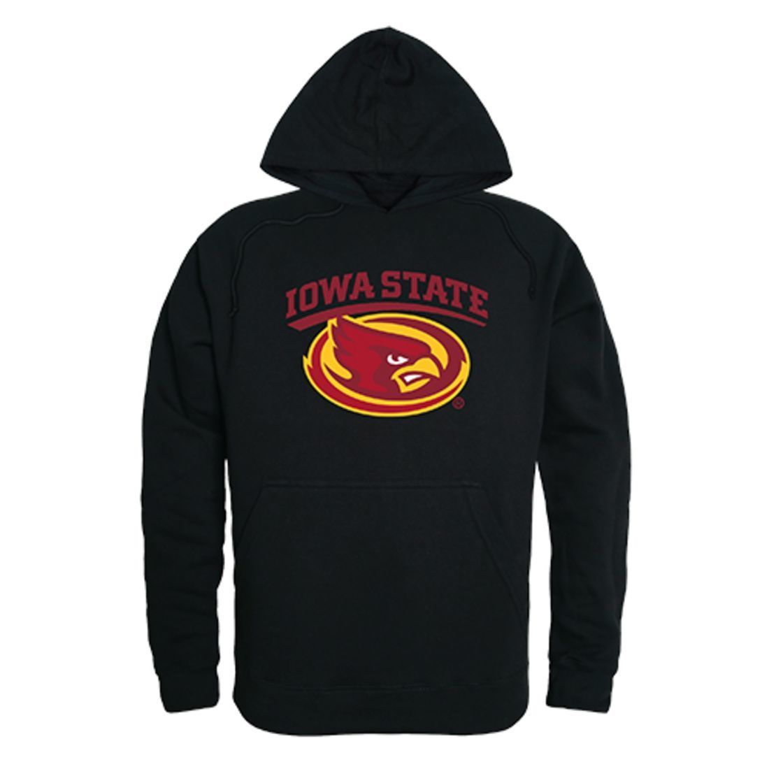 Iowa State University Cyclones Freshman Pullover Sweatshirt Hoodie Black-Campus-Wardrobe