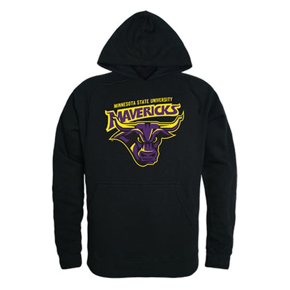 Minnesota State University Mankato Mavericks Freshman Pullover Sweatshirt Hoodie Black-Campus-Wardrobe