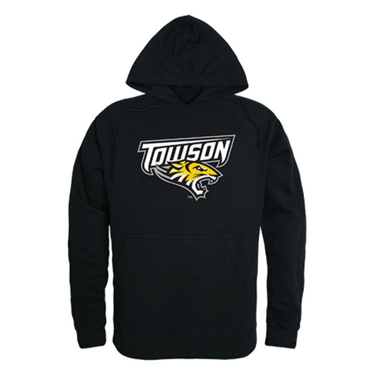 Towson University Tigers Freshman Pullover Sweatshirt Hoodie Black-Campus-Wardrobe