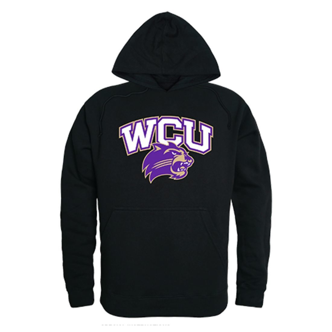 WCU Western Carolina University Catamounts Freshman Pullover Sweatshirt Hoodie Black-Campus-Wardrobe