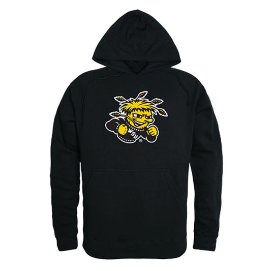 Wichita State University Shockers Freshman Pullover Sweatshirt Hoodie Black-Campus-Wardrobe