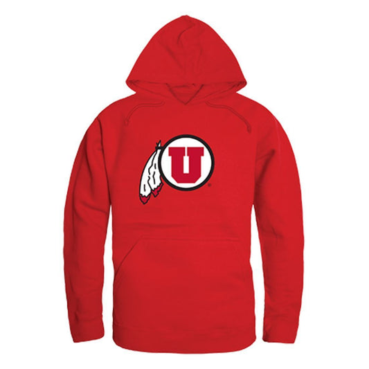 University of Utah Utes Freshman Pullover Sweatshirt Hoodie Red-Campus-Wardrobe