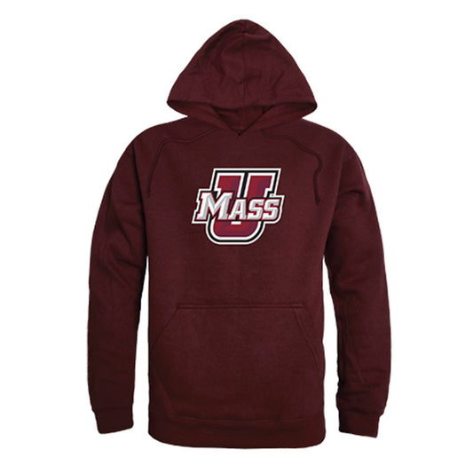 University of Massachusetts Amherst Minuteman Freshman Pullover Sweatshirt Hoodie Maroon-Campus-Wardrobe
