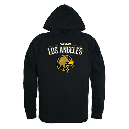 California State University Los Angeles Golden Eagles Freshman Pullover Sweatshirt Hoodie Black-Campus-Wardrobe
