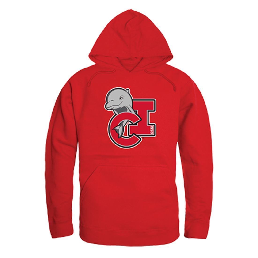 Cal State University Channel Islands The Dolphins Freshman Pullover Sweatshirt Hoodie Red-Campus-Wardrobe