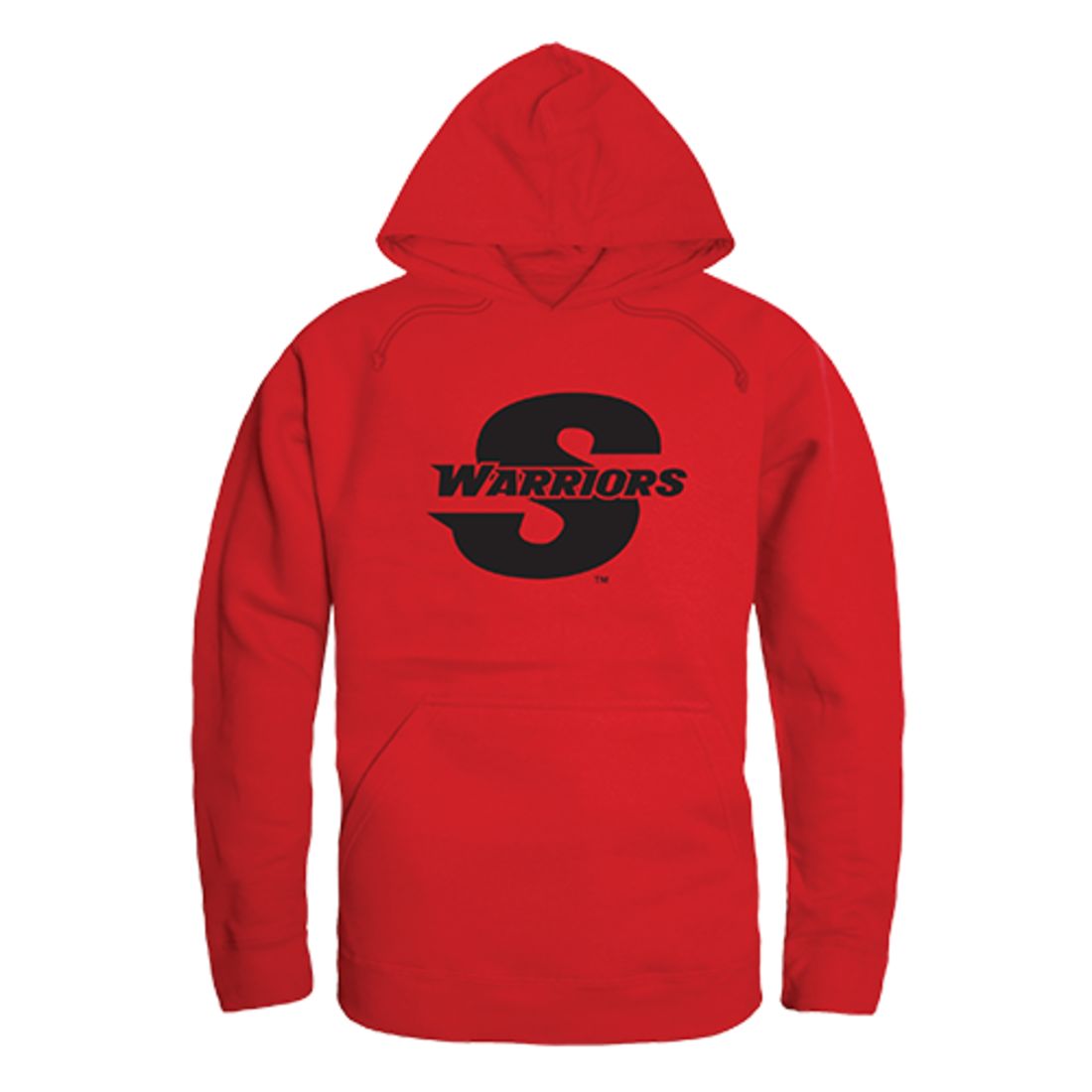 California State University Stanislaus Warriors Freshman Pullover Sweatshirt Hoodie Red-Campus-Wardrobe