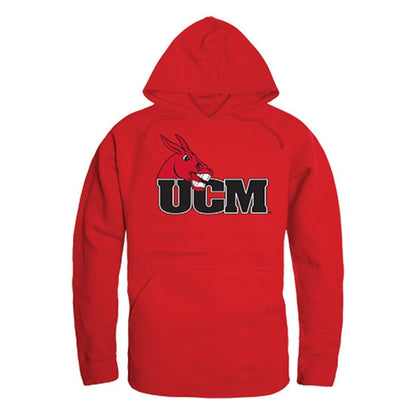 University of Central Missouri Mules Freshman Pullover Sweatshirt Hoodie Red-Campus-Wardrobe