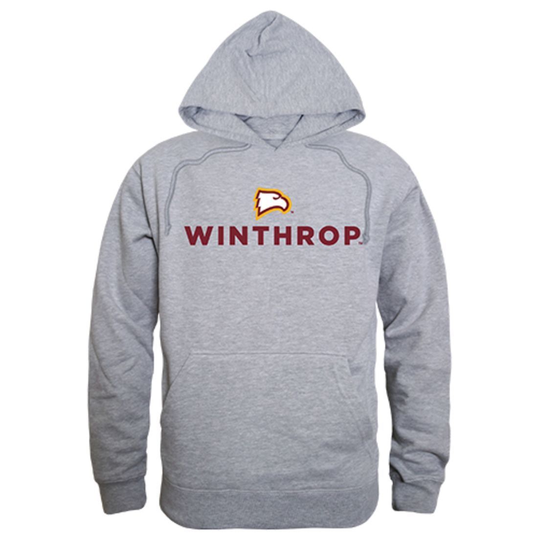 Winthrop University Freshman Pullover Sweatshirt Hoodie Heather Grey-Campus-Wardrobe