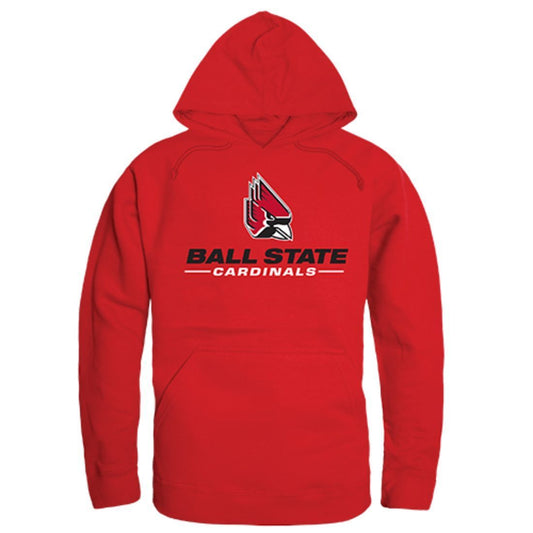 BSU Ball State University Freshman Pullover Sweatshirt Hoodie Red-Campus-Wardrobe