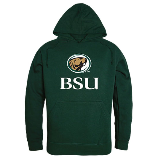 BSU Bemidji State University Freshman Pullover Sweatshirt Hoodie Forest Green-Campus-Wardrobe