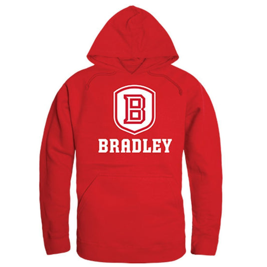 Bradley University Freshman Pullover Sweatshirt Hoodie Red-Campus-Wardrobe