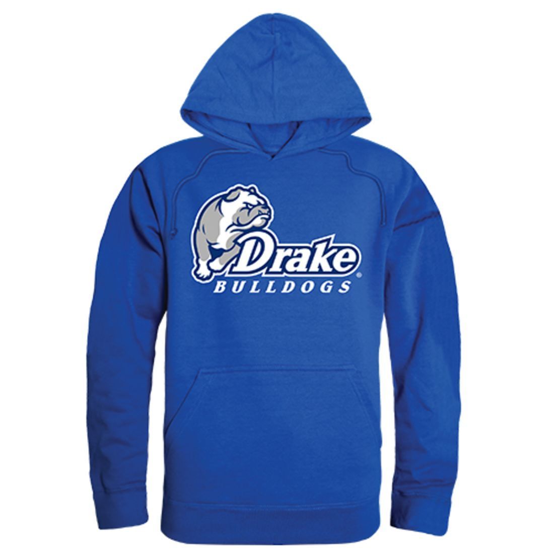 Drake University Freshman Pullover Sweatshirt Hoodie Royal Blue-Campus-Wardrobe