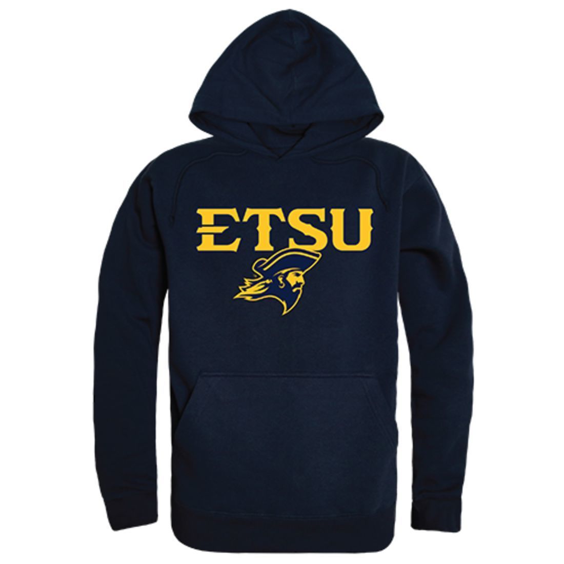 ETSU East Tennessee State University Freshman Pullover Sweatshirt Hoodie Navy-Campus-Wardrobe