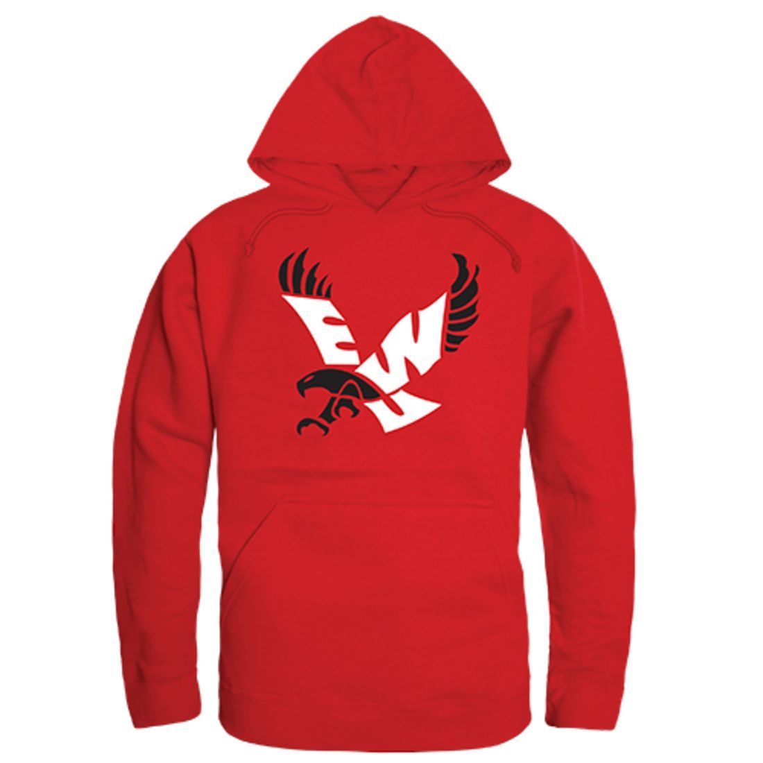 EWU Eastern Washington University Eagles College Hoodie Sweatshirt Red