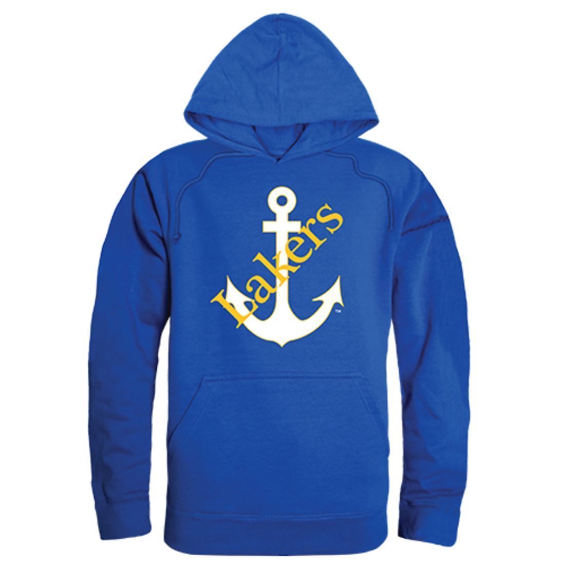 LSSU Lake Superior State University Freshman Pullover Sweatshirt Hoodie Royal Blue-Campus-Wardrobe