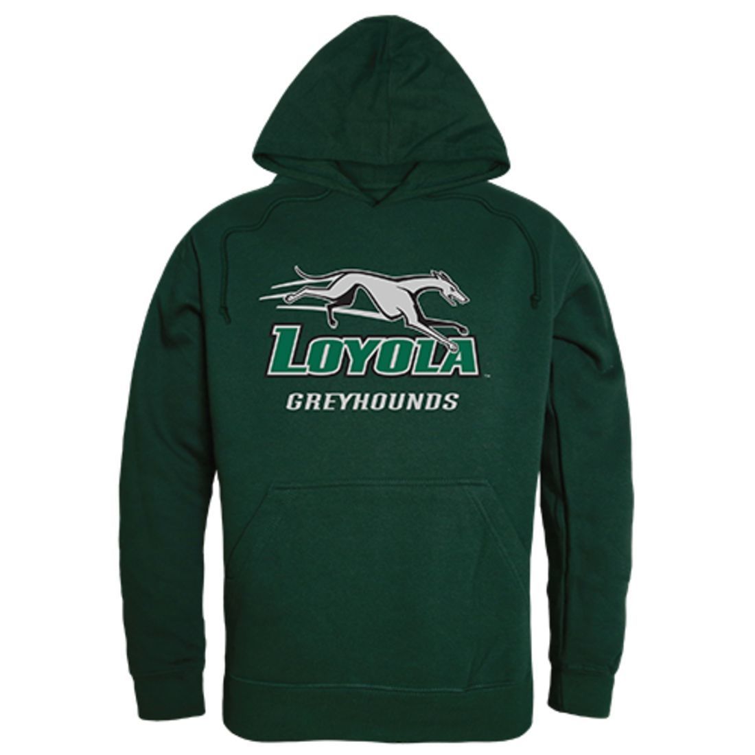 Loyola University Maryland Freshman Pullover Sweatshirt Hoodie Forest Green-Campus-Wardrobe