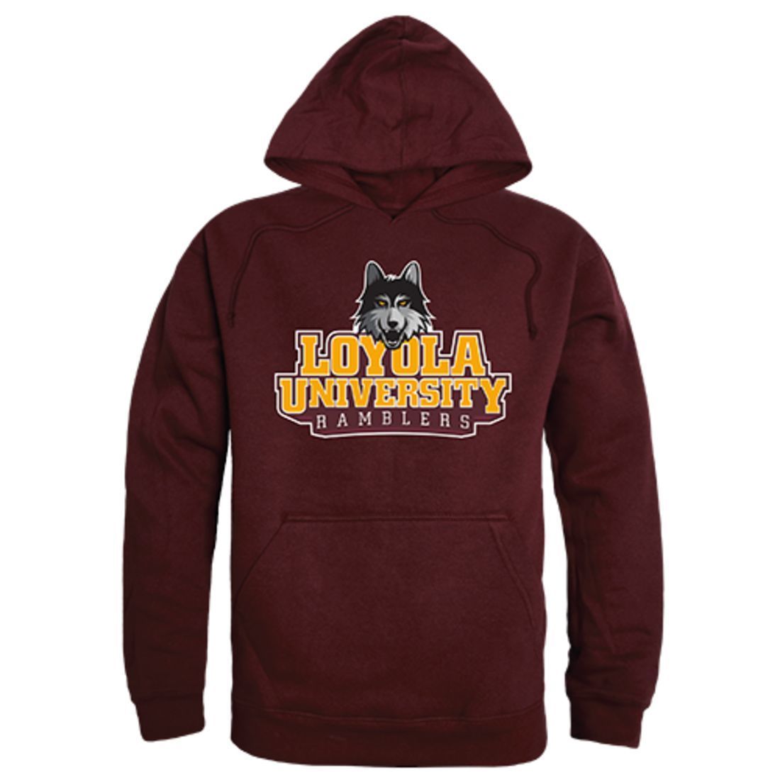 LUC Loyola University Chicago Freshman Pullover Sweatshirt Hoodie Maroon-Campus-Wardrobe