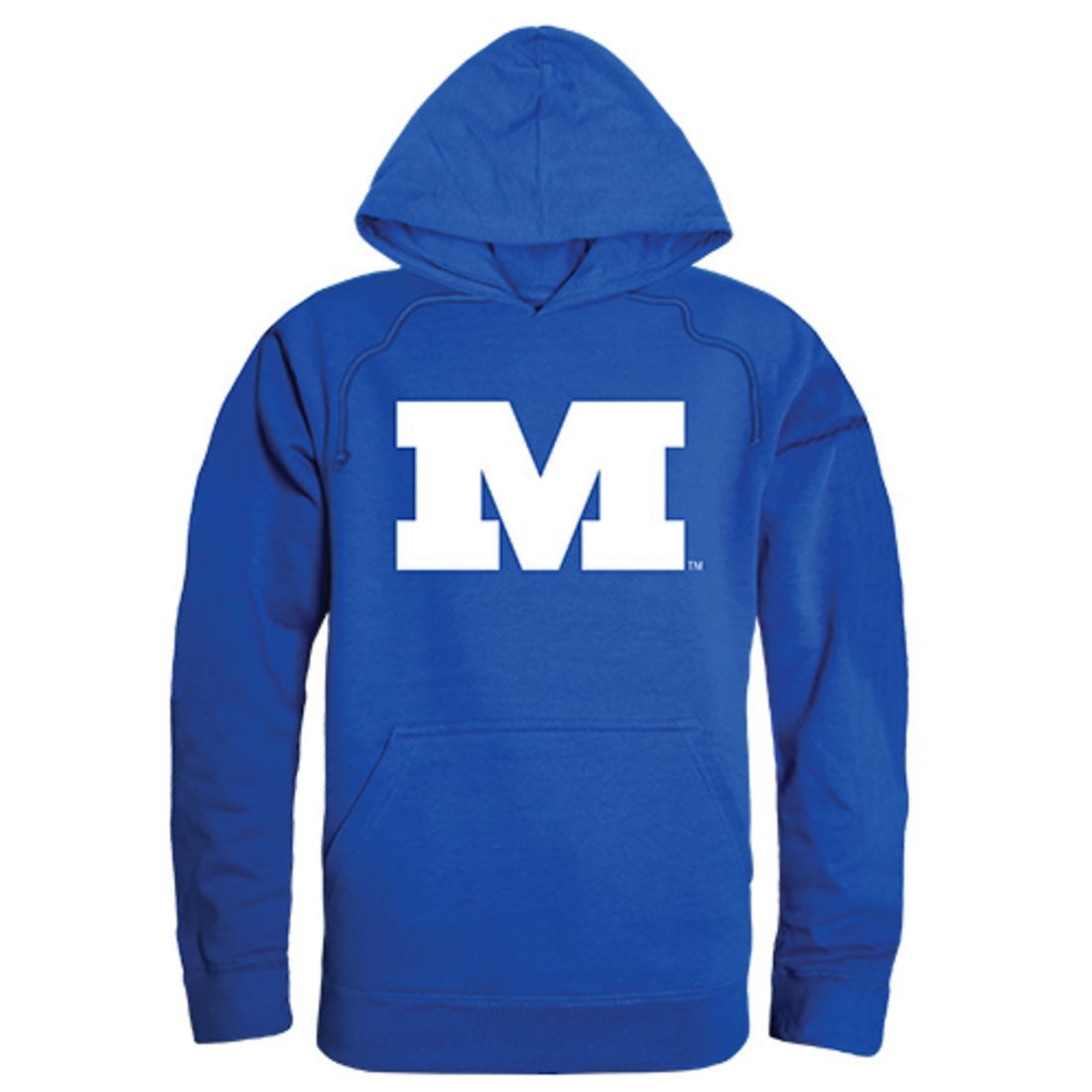 Millikin University Freshman Pullover Sweatshirt Hoodie Royal Blue-Campus-Wardrobe